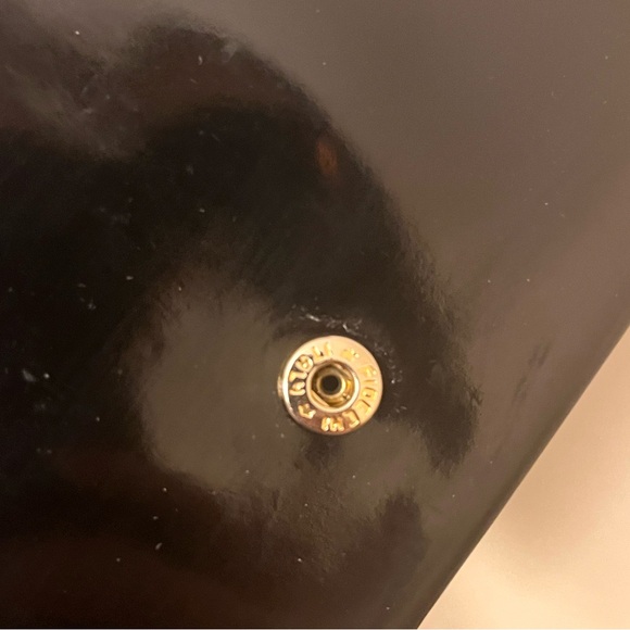 Salvatore Ferragamo Vintage Leather Wallet Gangini Black - Picture 11 of 13